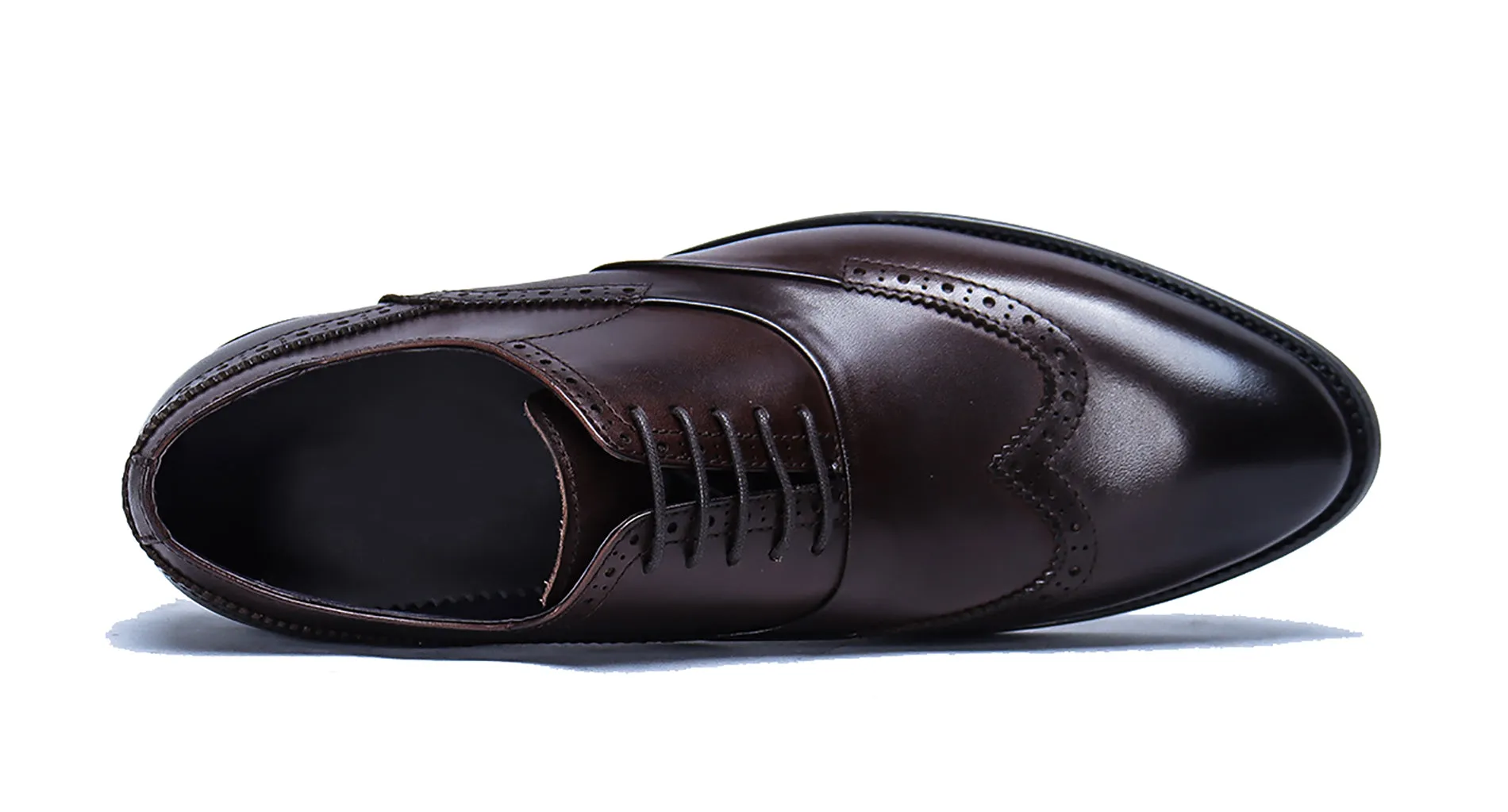 Men's Leather Oxfords Lace-up Brogues