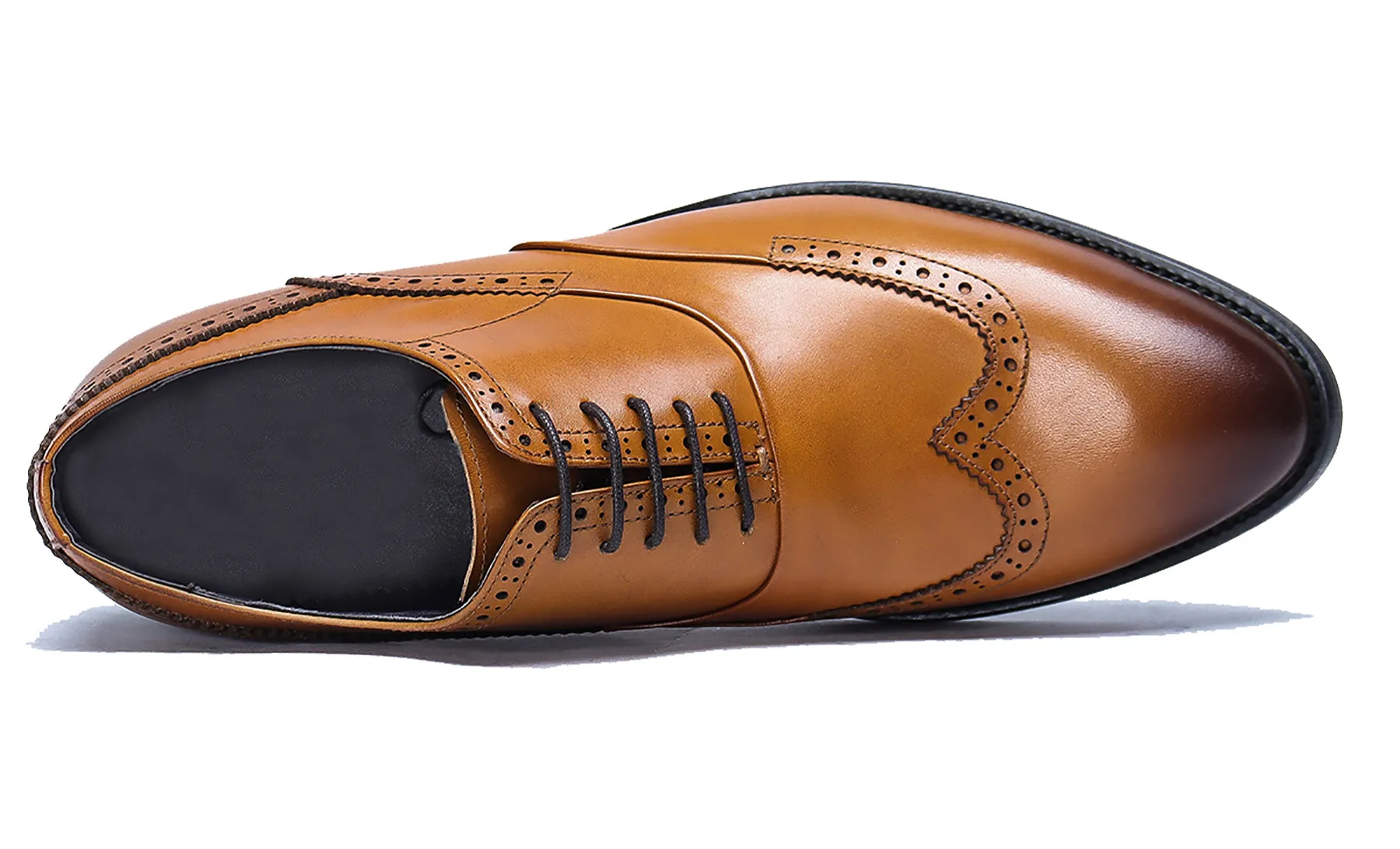 Men's Leather Oxfords Lace-up Brogues