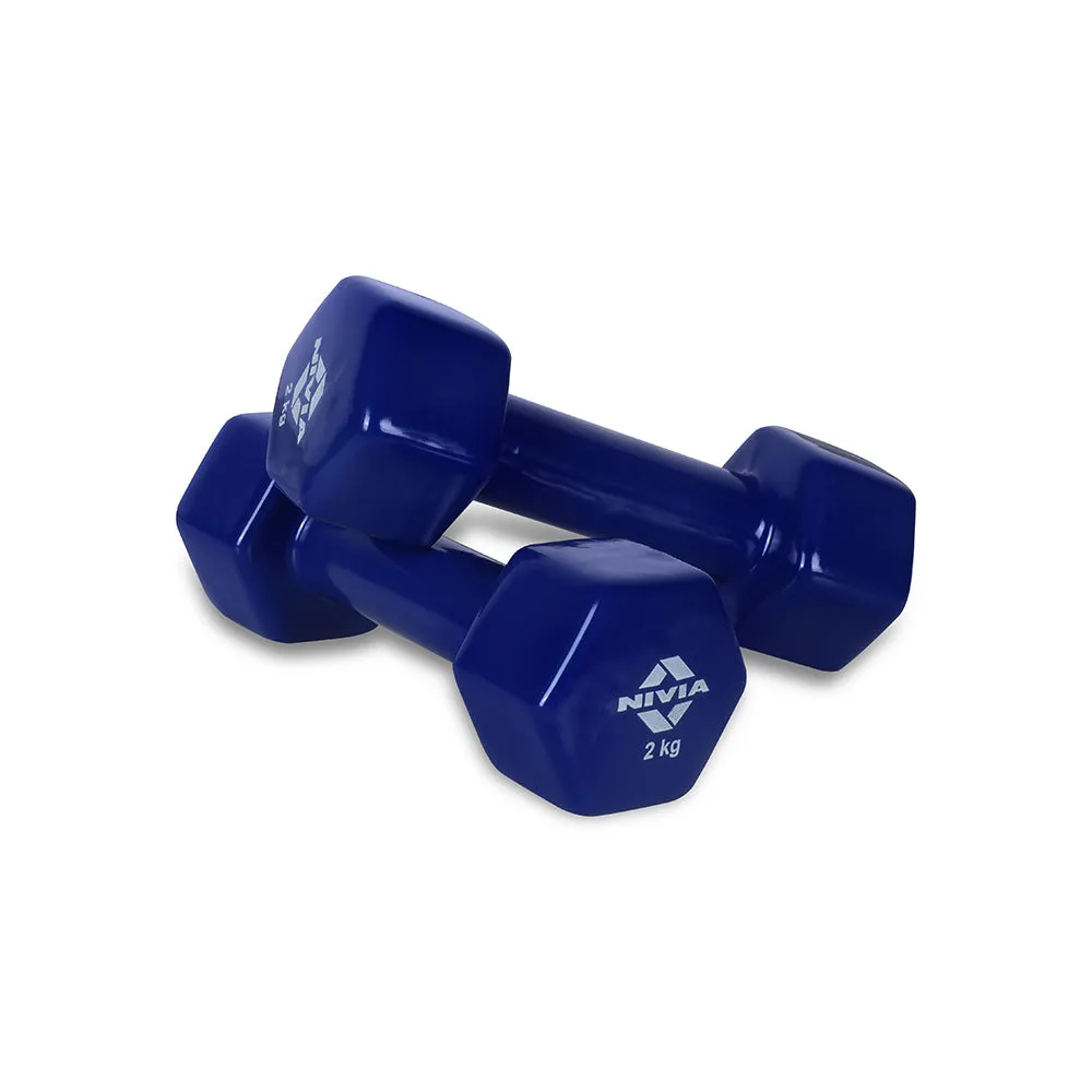 Nivia Vinyl Dumbbell Set