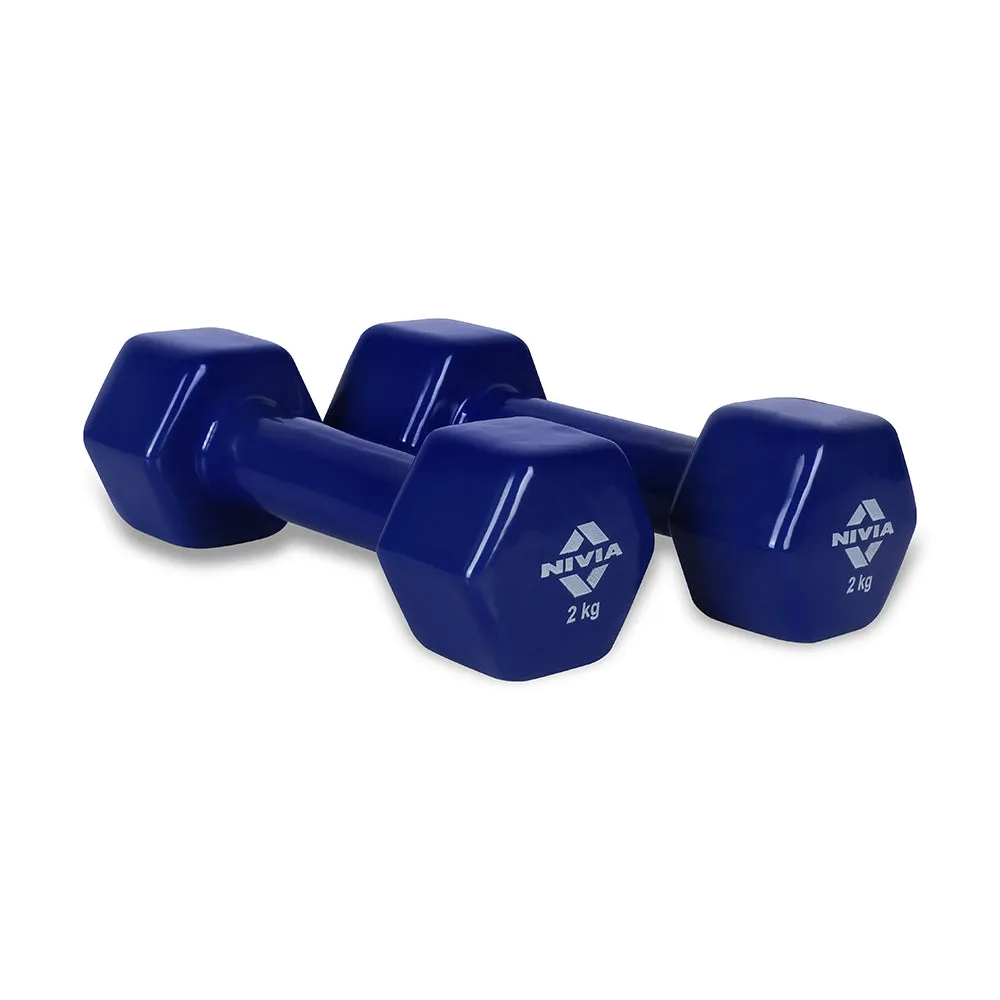 Nivia Vinyl Dumbbell Set