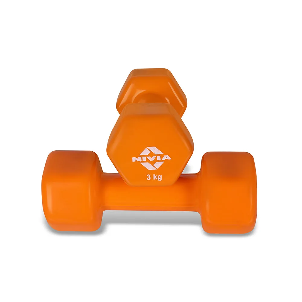 Nivia Vinyl Dumbbell Set