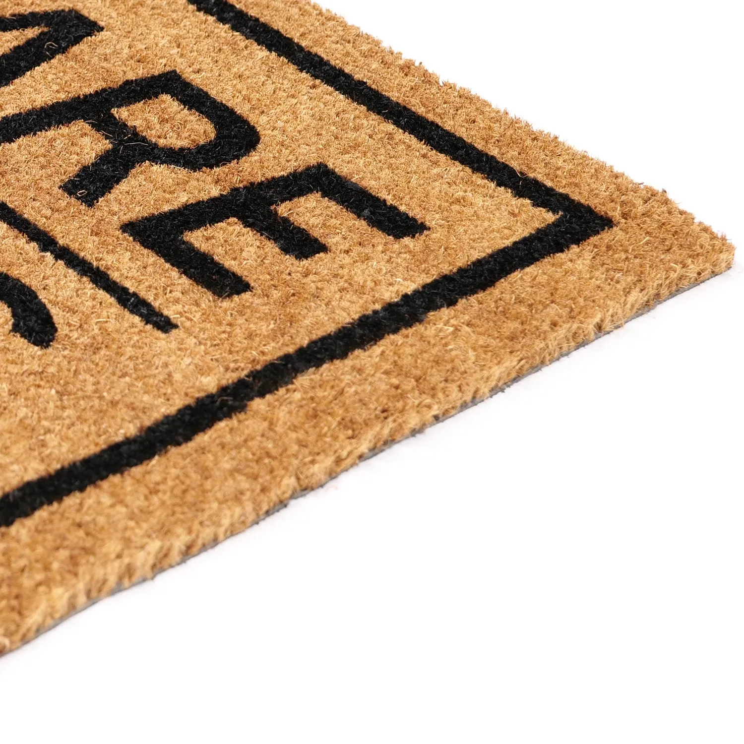 OnlyMat Beware of Kids Printed Natural Coir Funny Door Mat