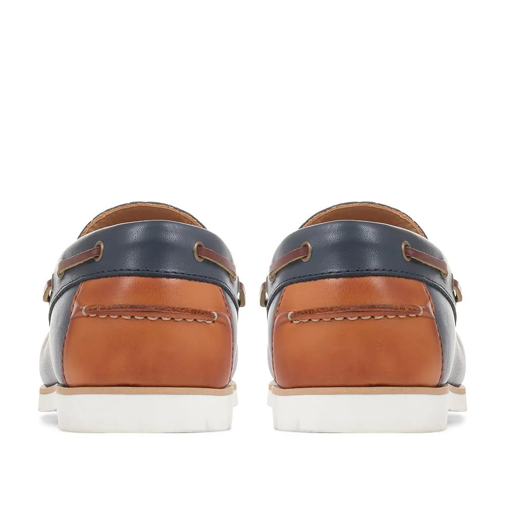 Peer Leather Moccasin Shoes - PEER / 322 024