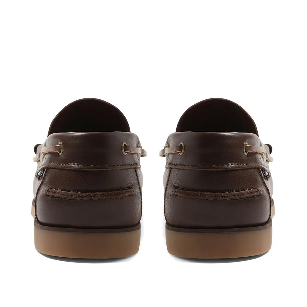 Peer Leather Moccasin Shoes - PEER / 322 024