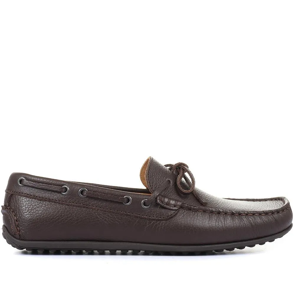 Percie Leather Moccasins - PERCIE / 320 161