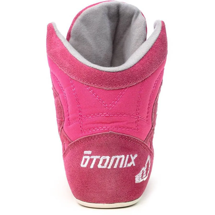 Pink Bodybuilding Weightlifting Shoes Female