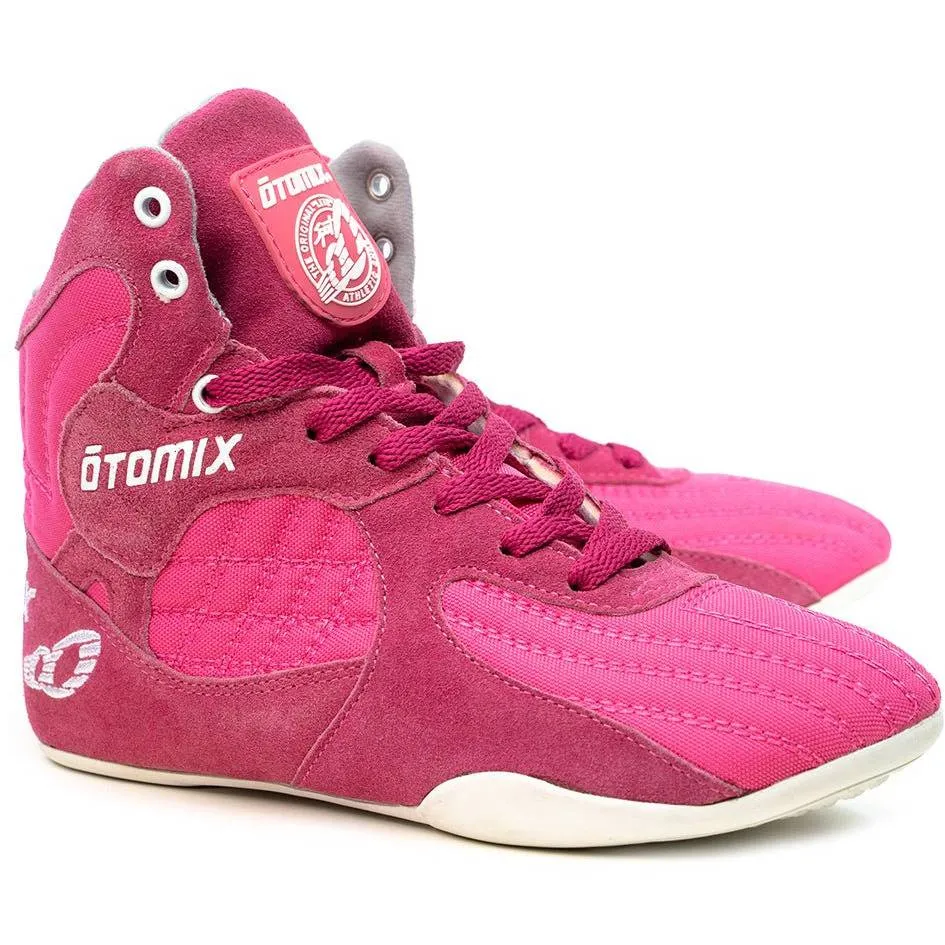 Pink Bodybuilding Weightlifting Shoes Female