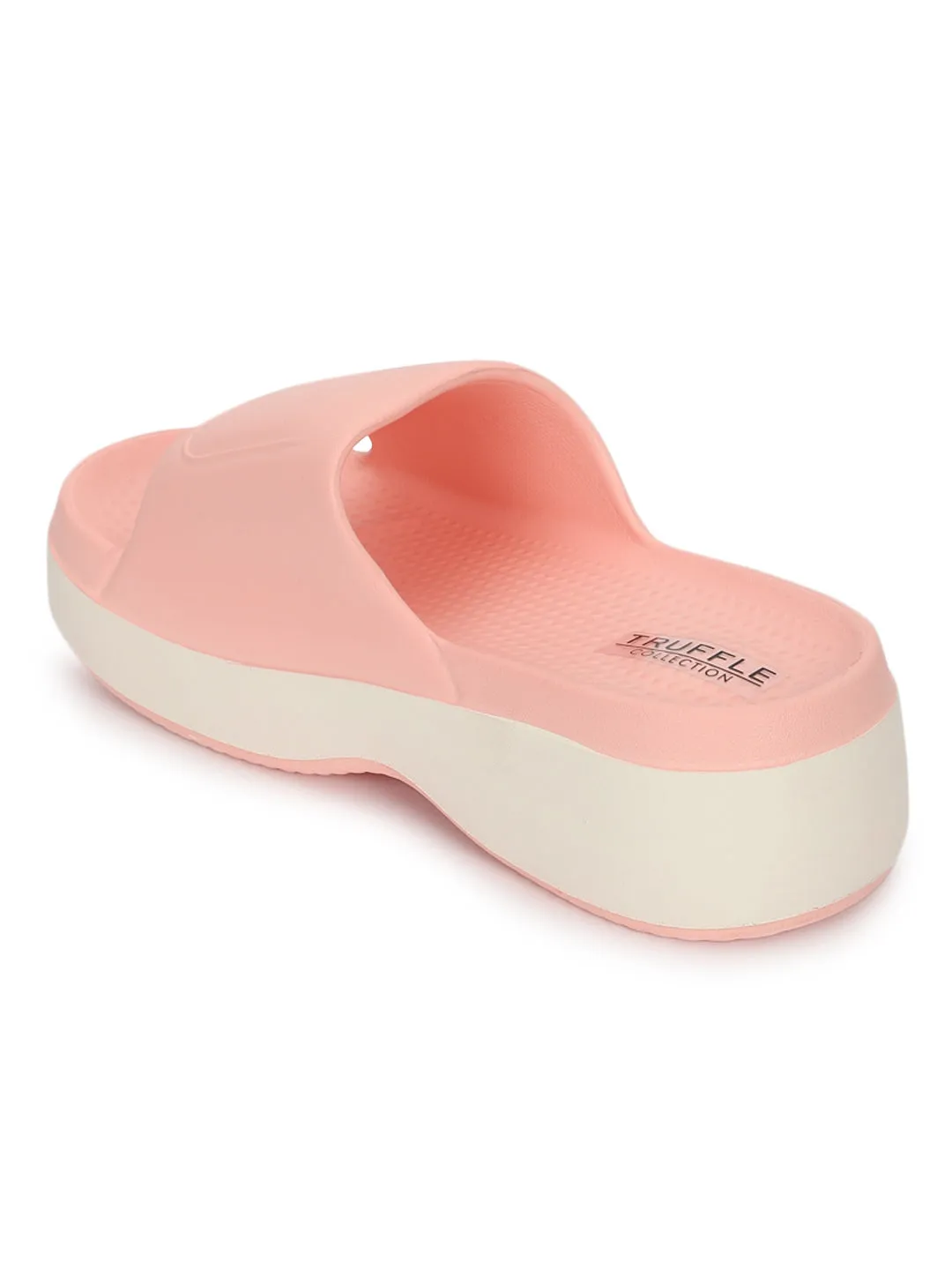 Pink White PU Slip-On Flats (TC-RS3690-PNKWHT)