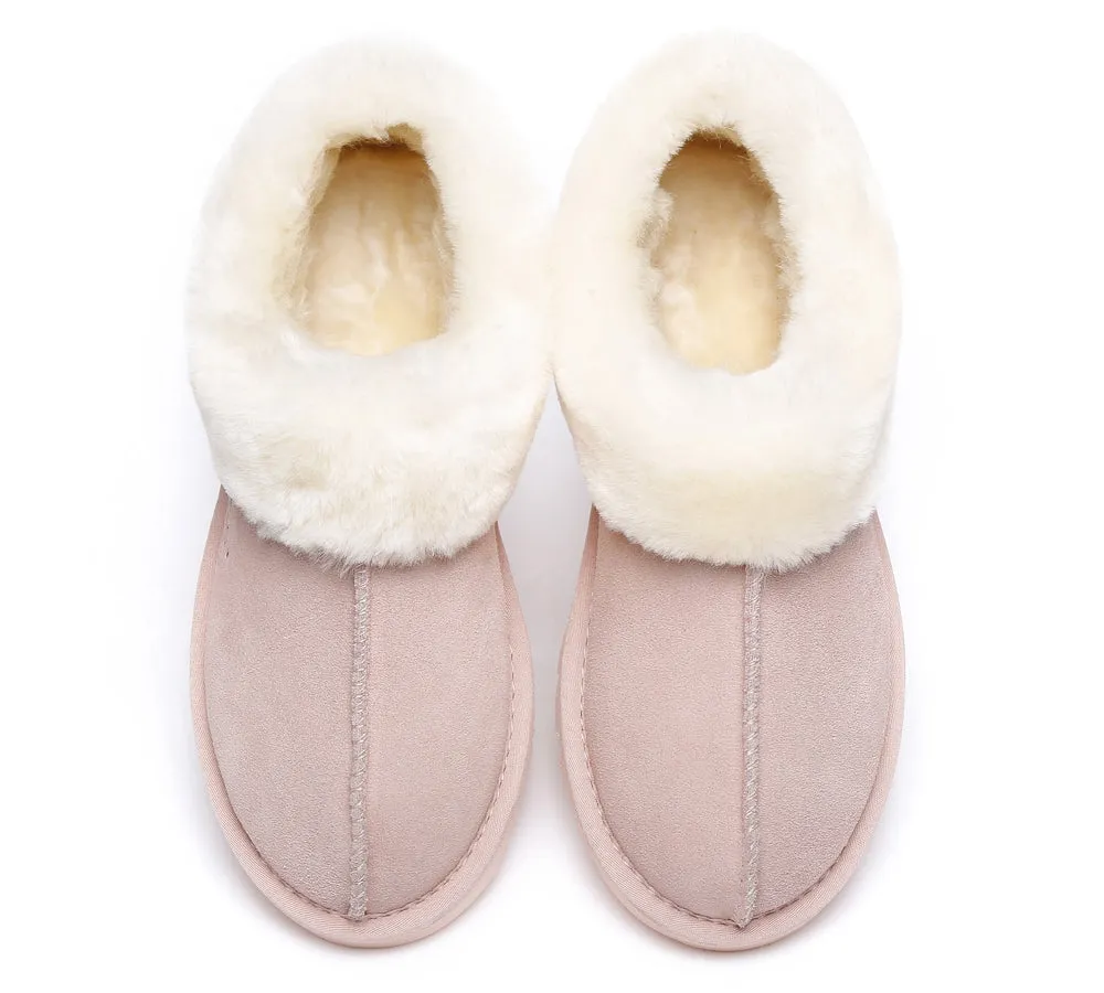 Premium Australian Sheepskin Ankle Unisex Slipper Homey