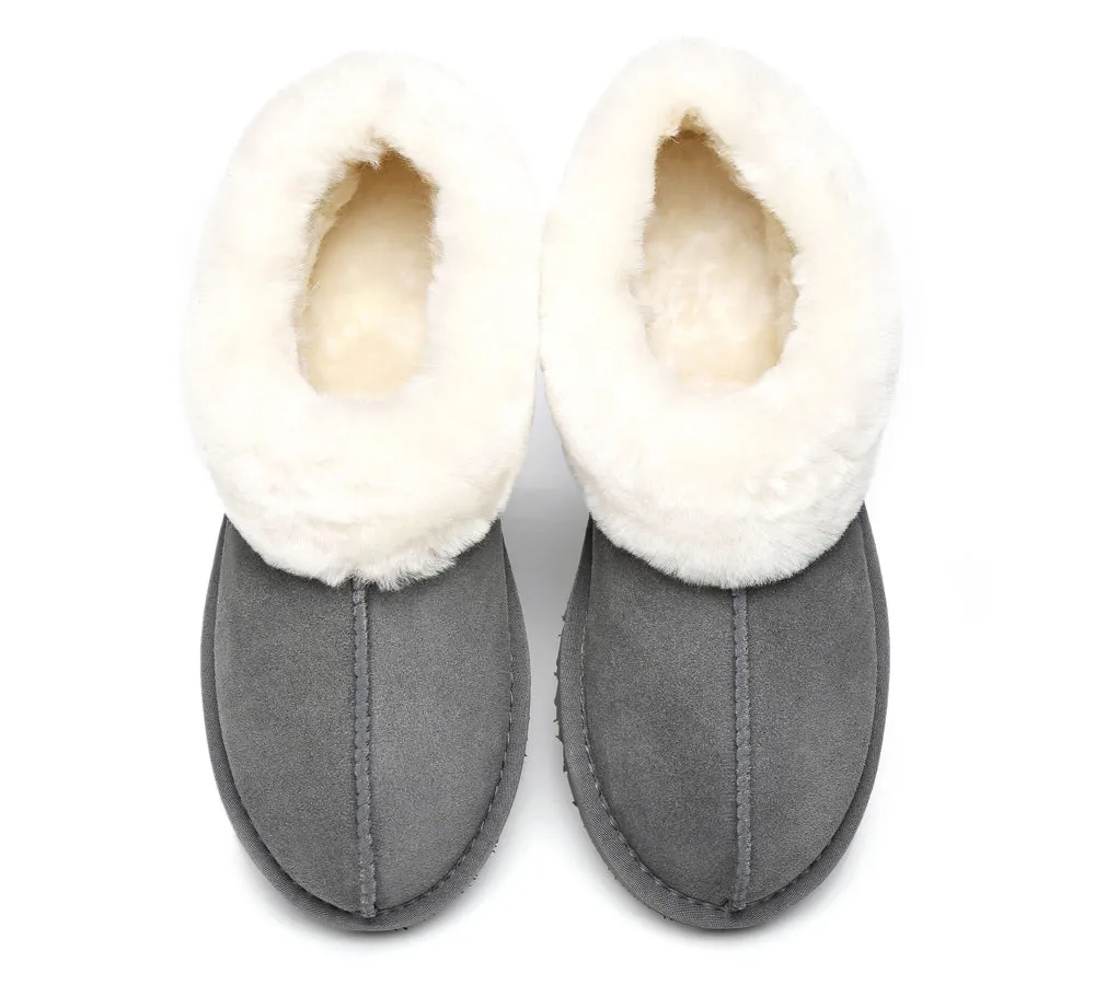 Premium Australian Sheepskin Ankle Unisex Slipper Homey