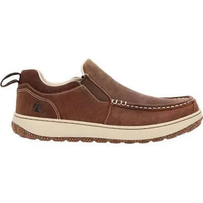 Rocky Men's Dry Strike 3" Soft Toe Slip Resist Outdoor Shoe -Brown- RKS0631