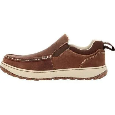 Rocky Men's Dry Strike 3" Soft Toe Slip Resist Outdoor Shoe -Brown- RKS0631