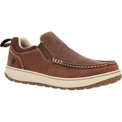 Rocky Men's Dry Strike 3" Soft Toe Slip Resist Outdoor Shoe -Brown- RKS0631