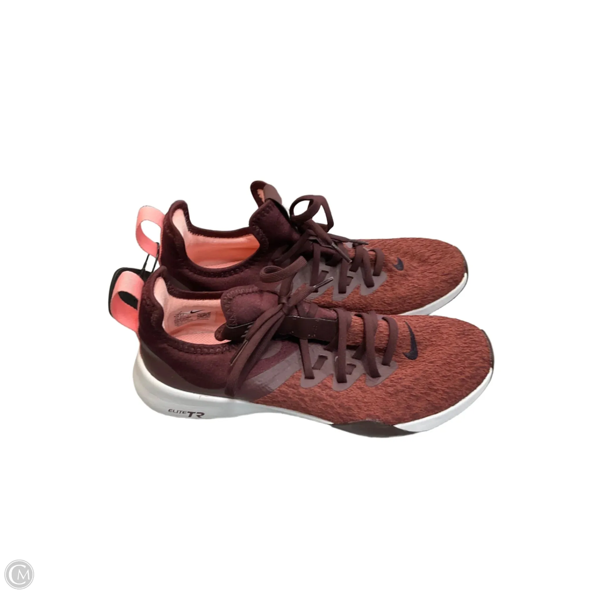 Shoes Athletic By Nike In Maroon, Size: 9