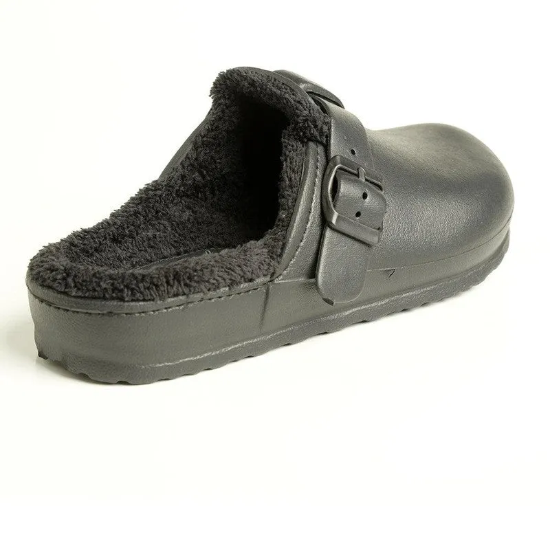 Soft Style by Hush Puppy Desi Fur Slip On - Black