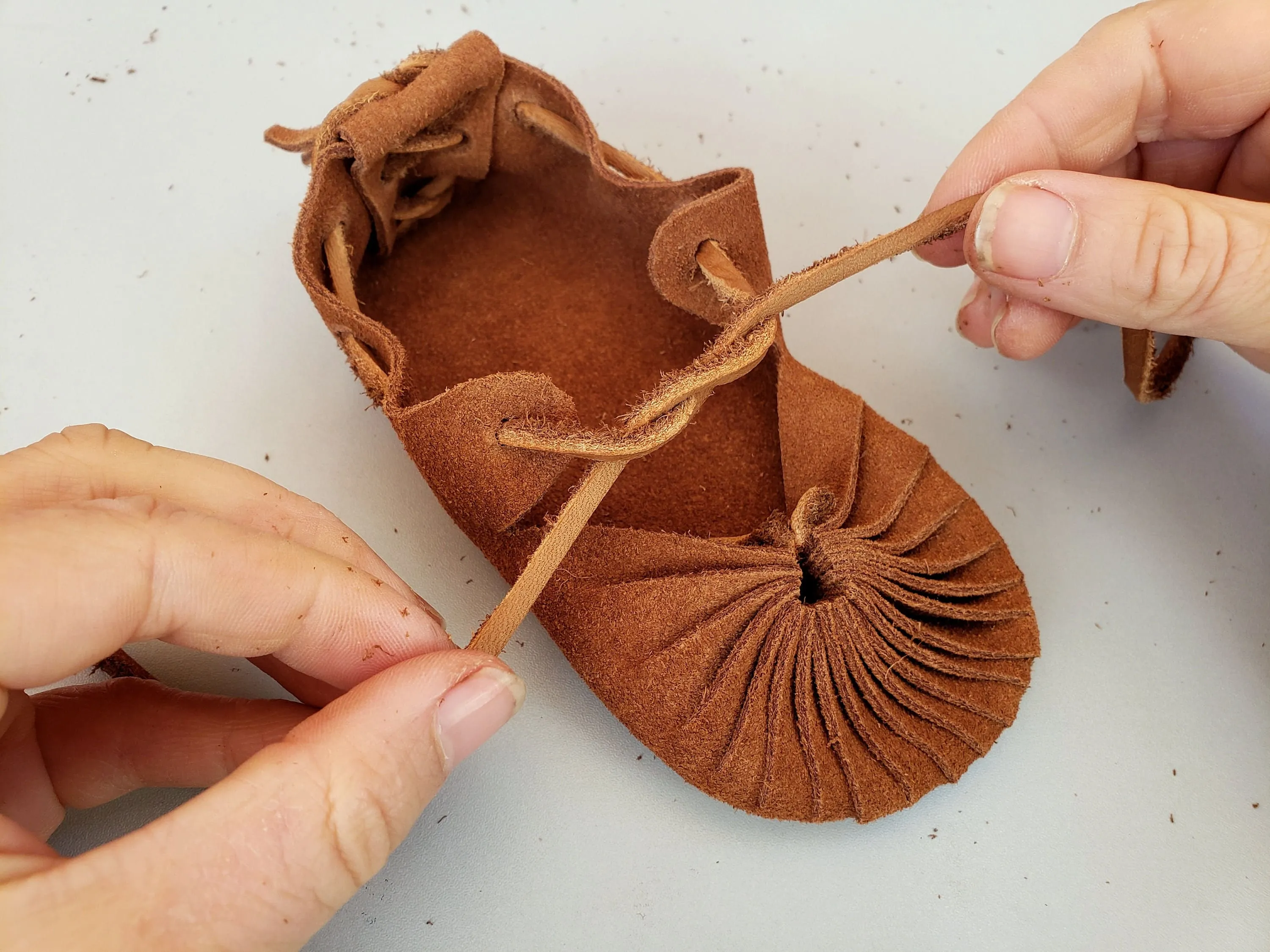 The "Sun" Sandals for Children and Baby / Soft Leather Barefoot-Shoes for Kids