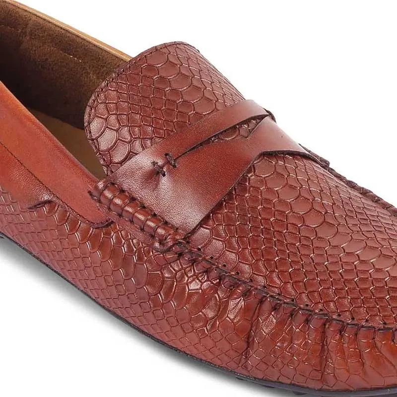 tresmode 240-ARGON TAN Loafers for Mens EU/41, UK/7