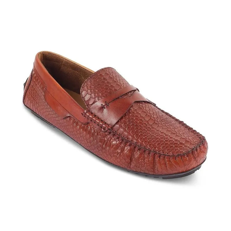 tresmode 240-ARGON TAN Loafers for Mens EU/41, UK/7