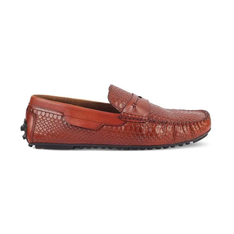 tresmode 240-ARGON TAN Loafers for Mens EU/41, UK/7