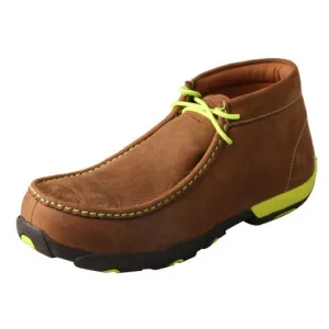 Twisted X Men's Neon Yellow Steel Toe Driving Moc