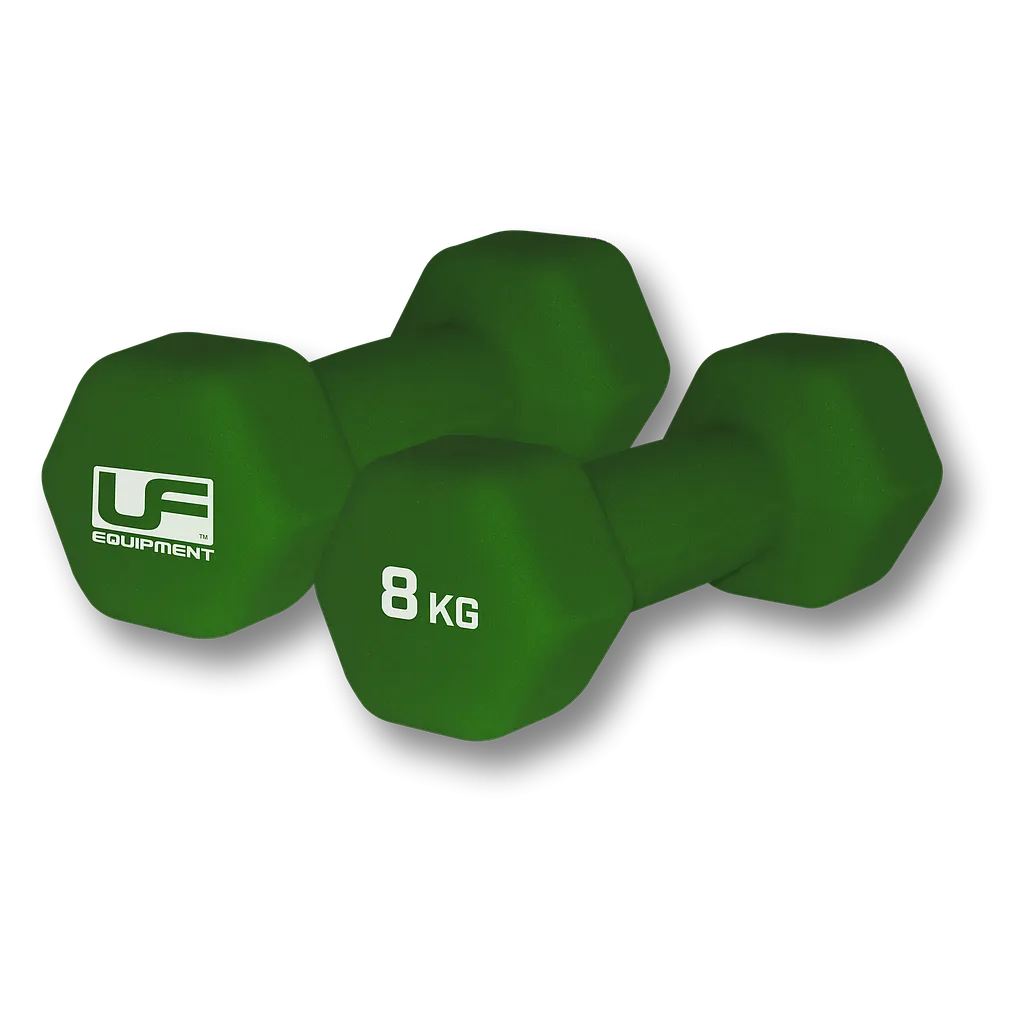 UFE Hex Dumbbells 8kg