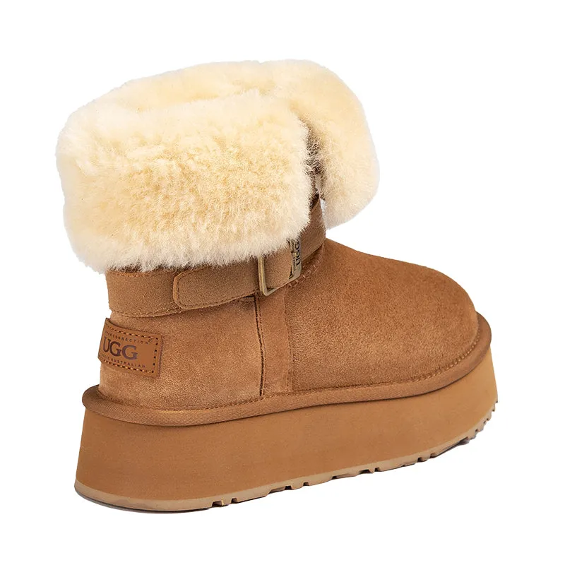 UGG Short Belt Platform Boots