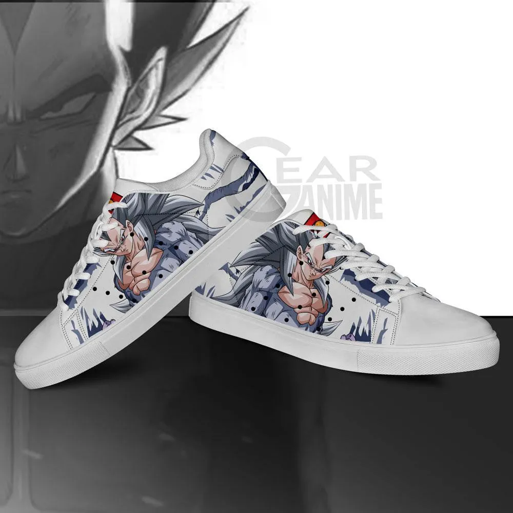 Vegeta SSJ 5 Skate Shoes Custom Dragon Ball Anime Sneakers