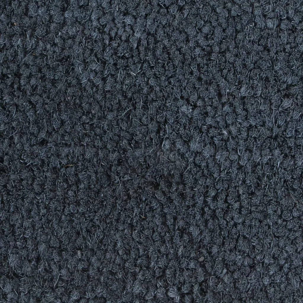 vidaXL Door Mat Dark Grey 100x200 cm Tufted Coir