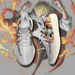 Vinsmoke Sanji Shoes OP Custom Anime Sneakers TT10