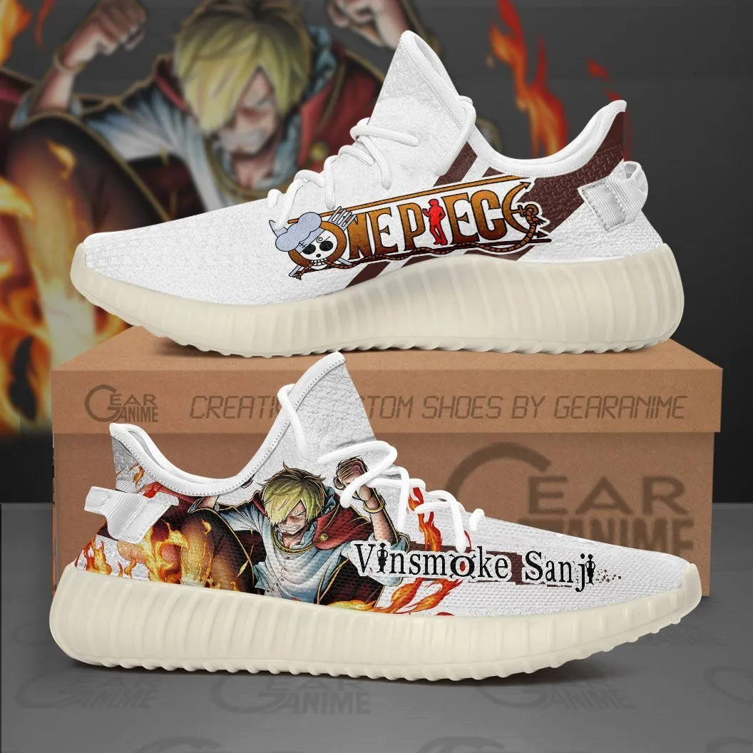 Vinsmoke Sanji Shoes OP Custom Anime Sneakers TT10