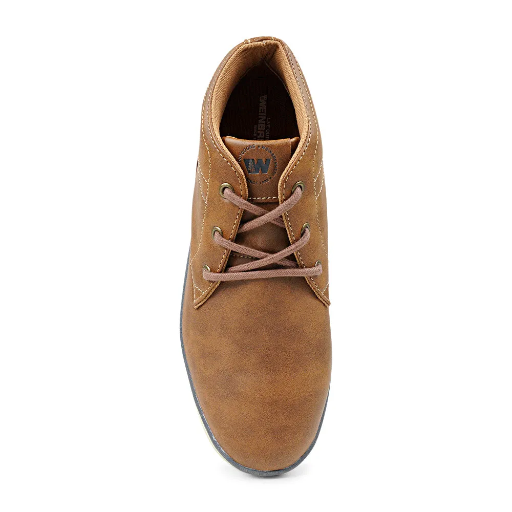 Weinbrenner MATRIX High-Cut Outdoor-Inspired Lace-Up Shoe