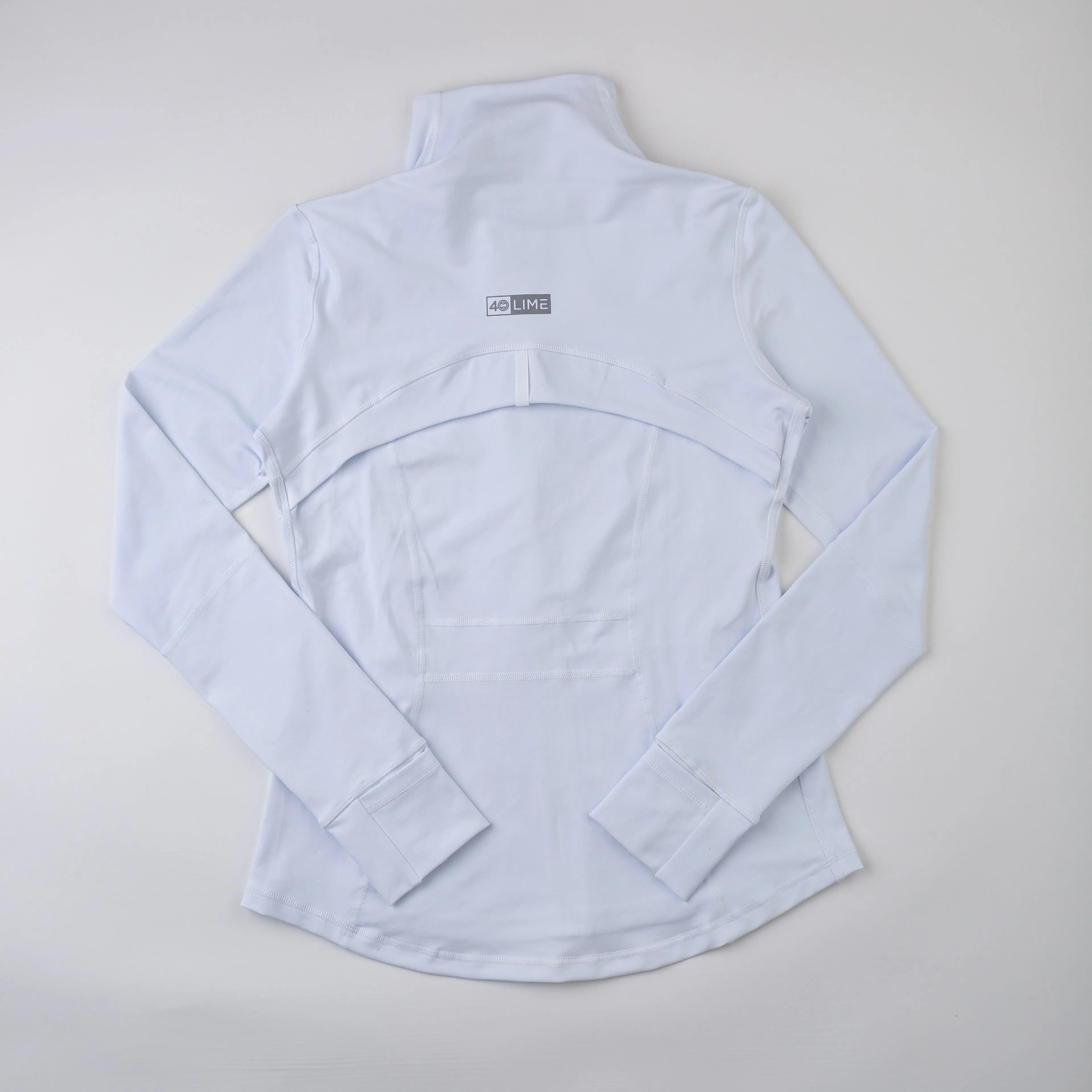 White Fitness Jacket