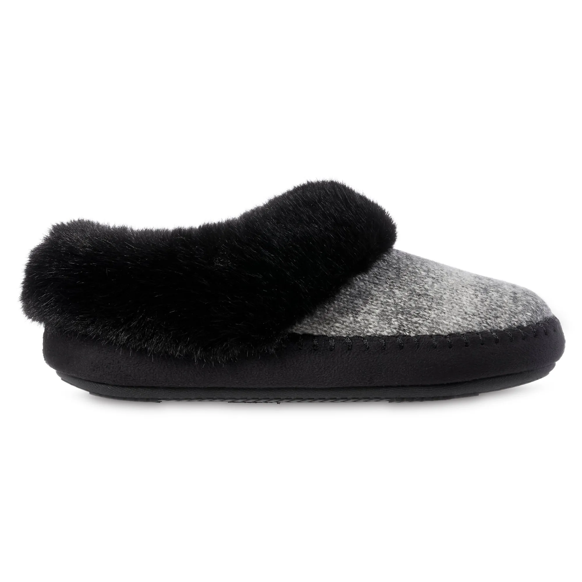 Women's Marni Short Bootie Slippers With Knit And Memory Foam