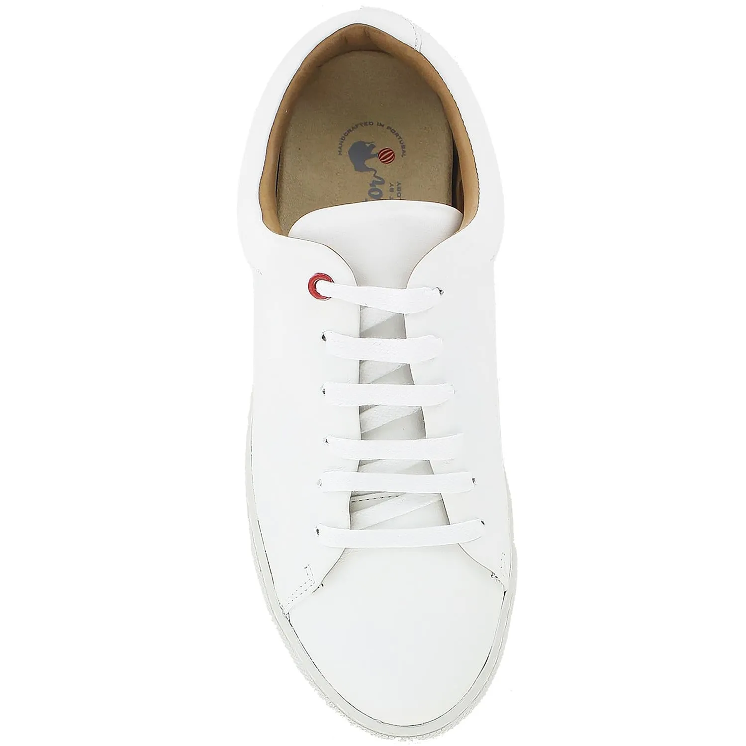 Women's Viktor Shoes Hailey White Leather