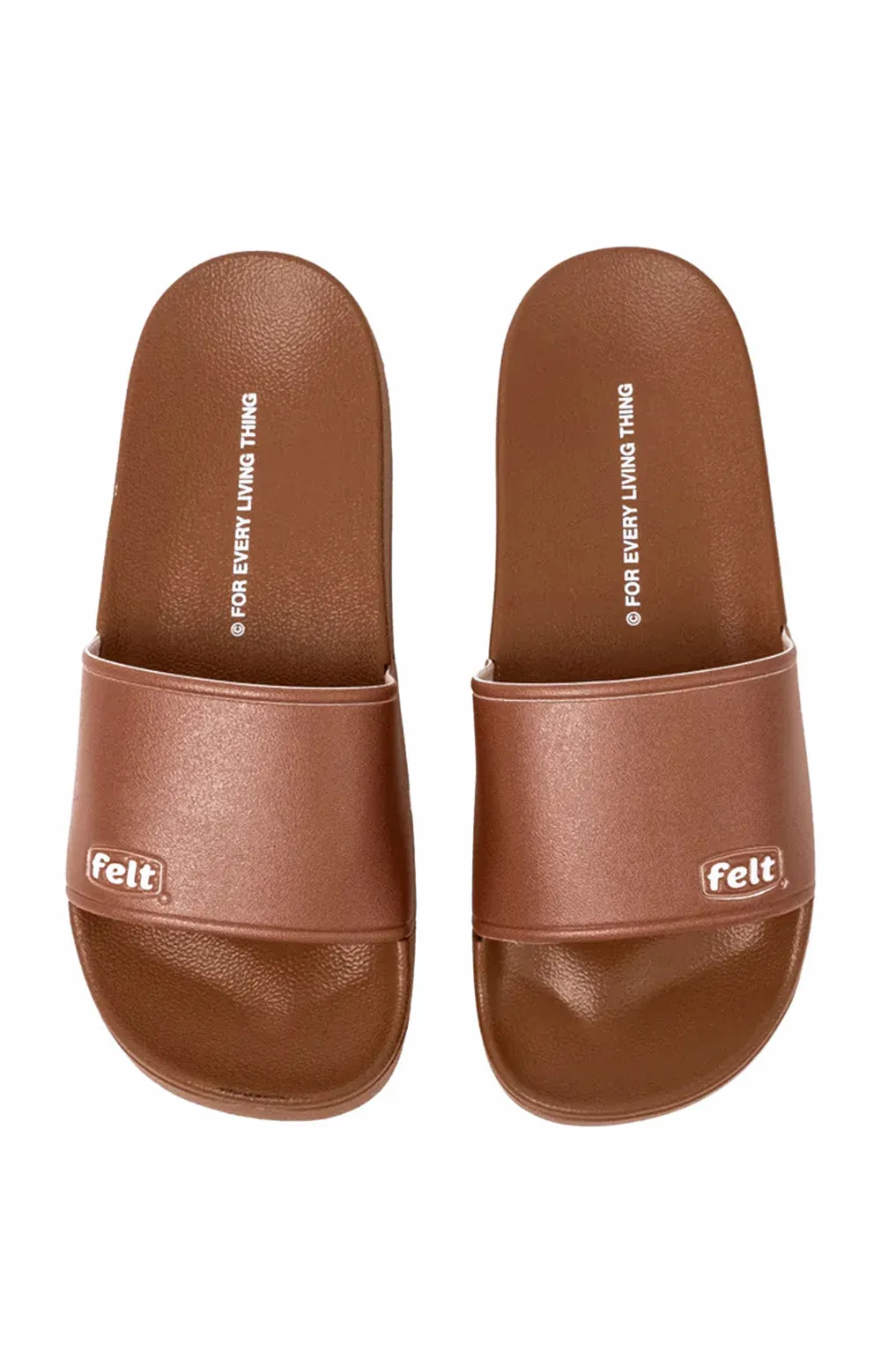 Work Wear Logo Slides - Clay Brown