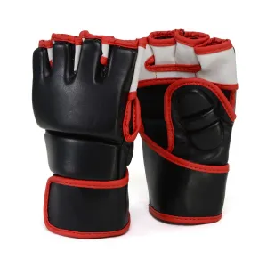 X-Fitness XF2002 MMA Grappling Gloves-BLK/RED