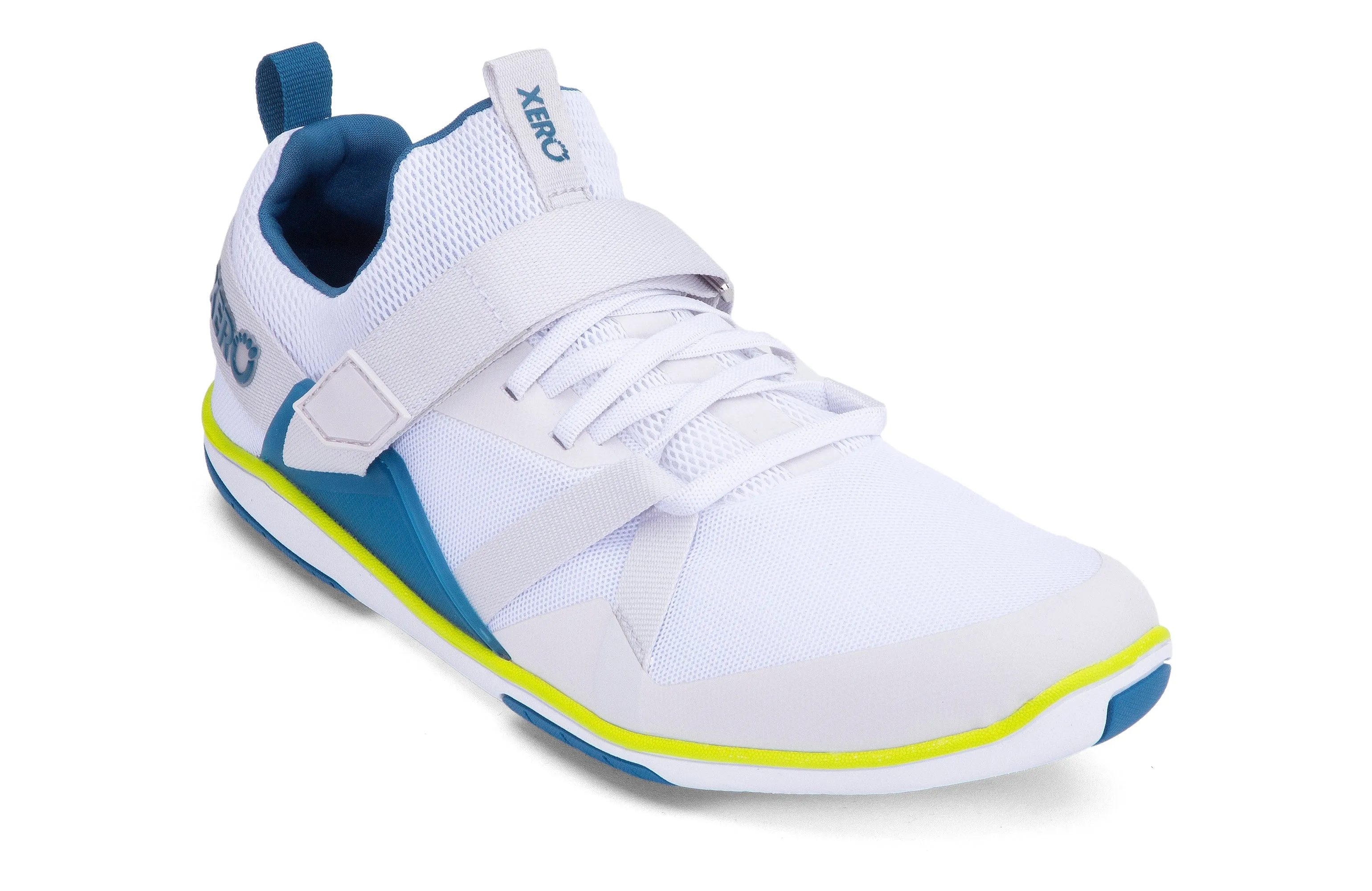 Xero Shoes Forza Trainer Mens – Træningssko – White / Blue Sapphire