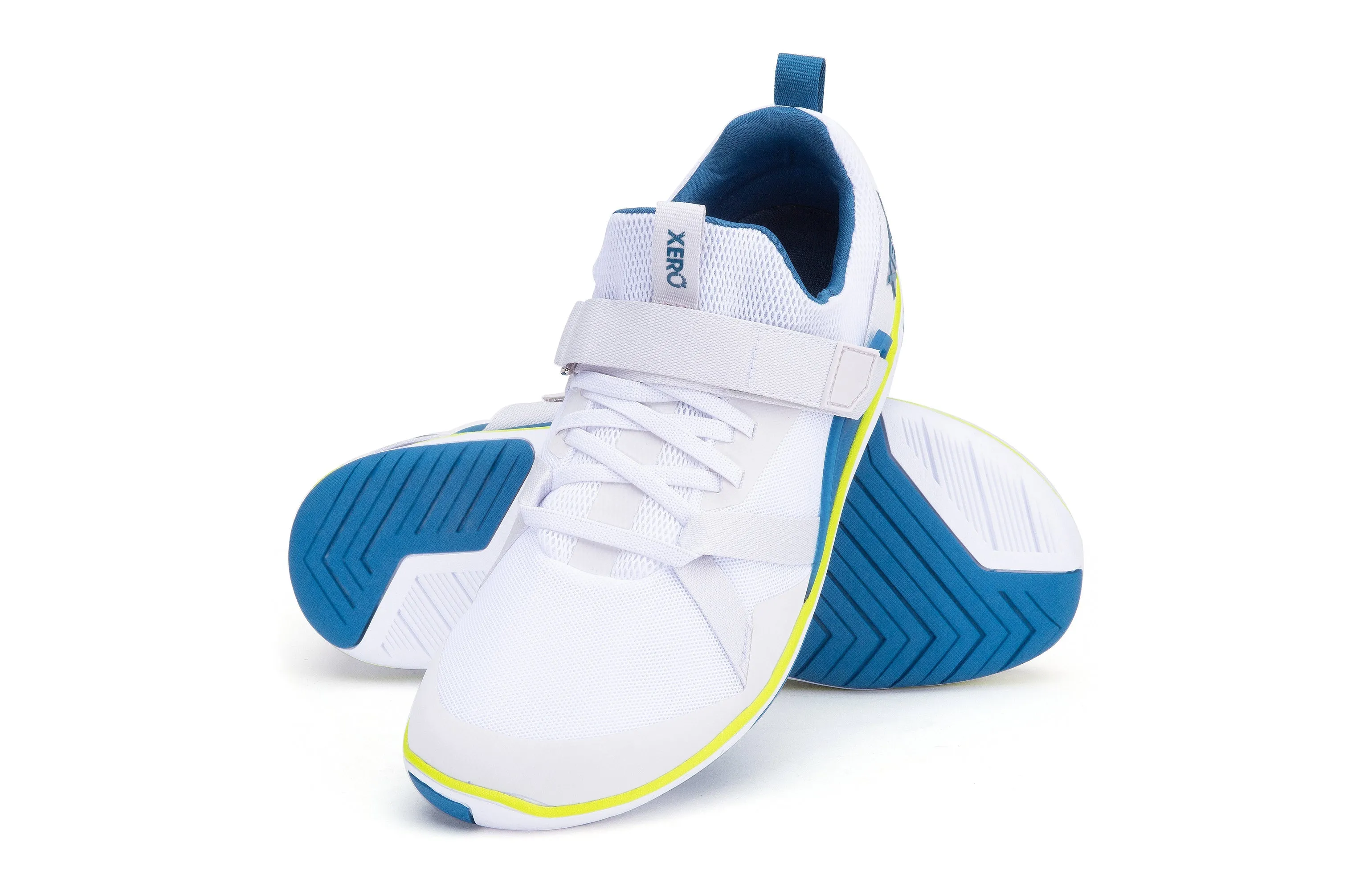 Xero Shoes Forza Trainer Mens – Træningssko – White / Blue Sapphire