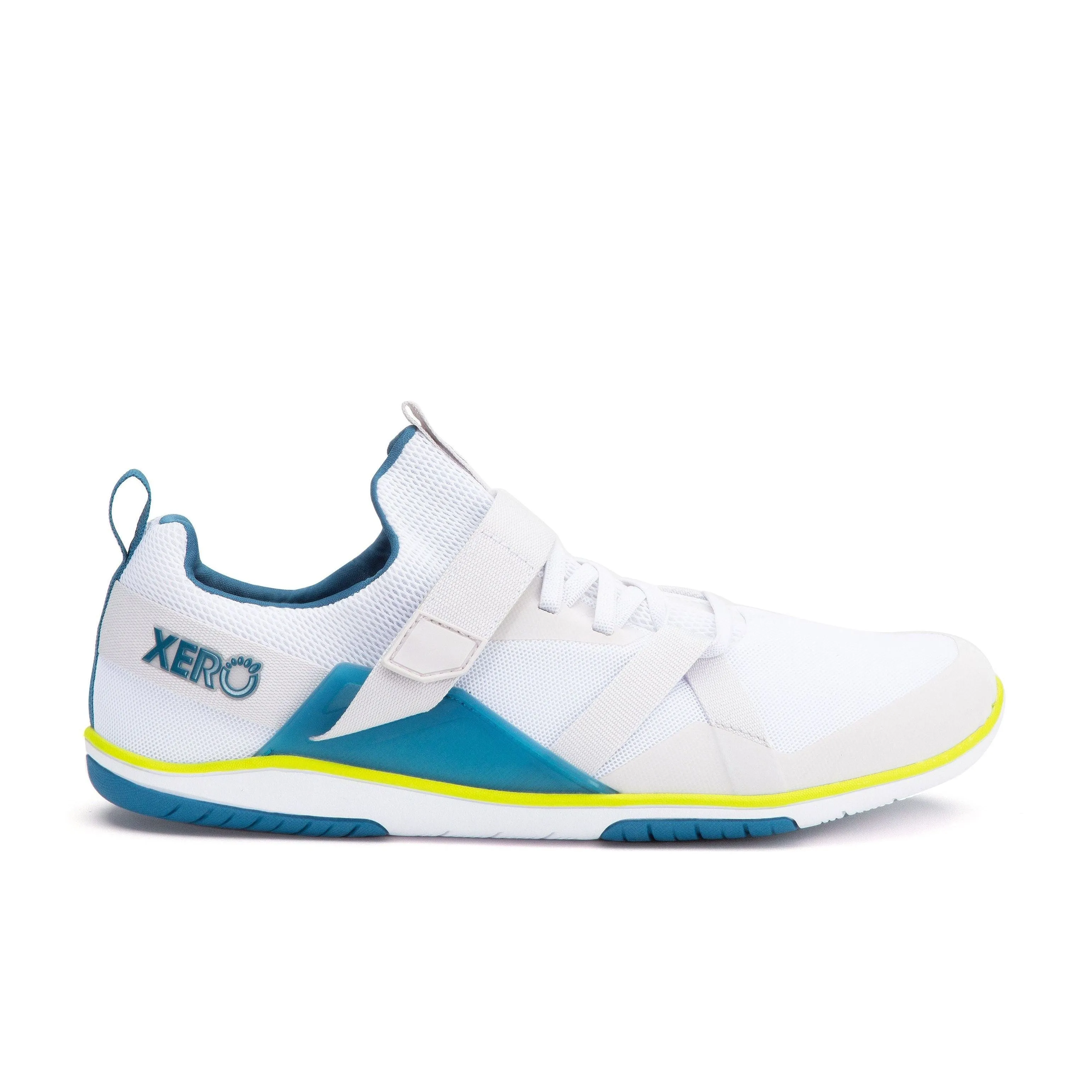 Xero Shoes Forza Trainer Mens – Træningssko – White / Blue Sapphire